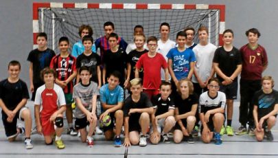 Les -14 ans en détection à Briec